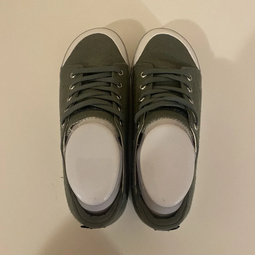Keen Women's Elsa III Canvas Green Sneaker Size 7.5 - Picture 9 of 14